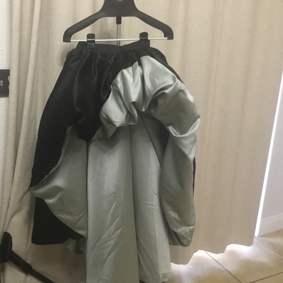 Hi/Low Taffeta Skirt size M/L - Picture 6 of 9